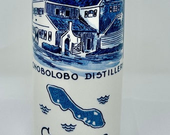 Blue Delft Holland Ceramic Bottle – Curacao Chobolobo