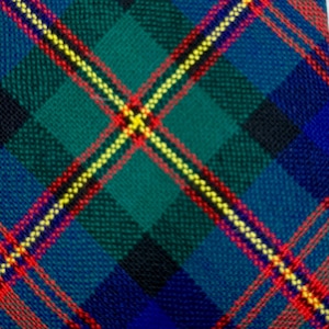 Logan & MacLennan Scottish Tartan Tie | 100% Wool Plaid Necktie Red Blue Green | Made in Scotland