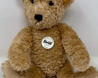 Oso de peluche Steiff Elmar de 35,5 cm (14 pulgadas) 022456 Botón en la oreja Con etiquetas Hecho en Alemania