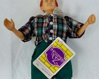 Muñeco de Piruleta del Mago de Oz de Turner de 1989 – P3810, coleccionable vintage con etiqueta – Personaje de Munchkinland