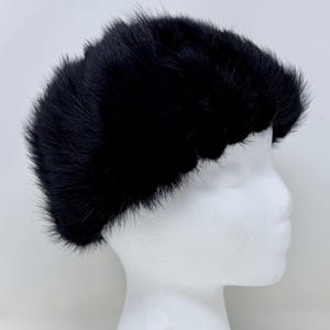 60s Pom Pom Fur Hat - Etsy display picture 3