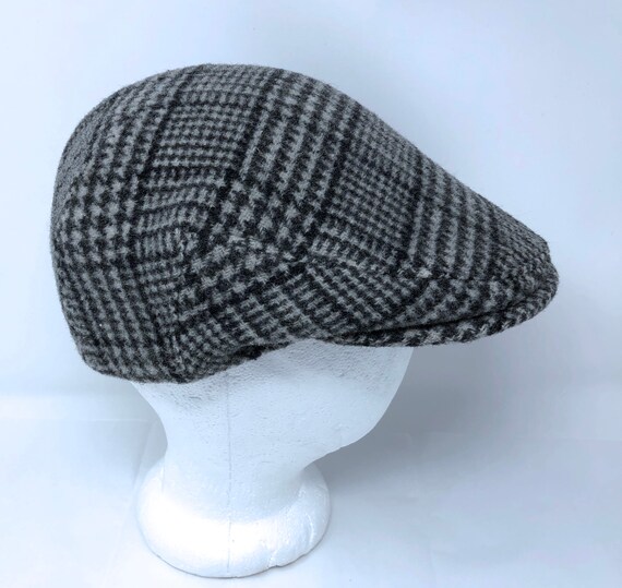 Doria Gruppo Borsalino Italy 58 Houndstooth newsb… - image 8