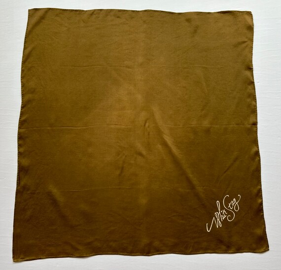 vintage White Stag handkerchief pocket square sca… - image 2