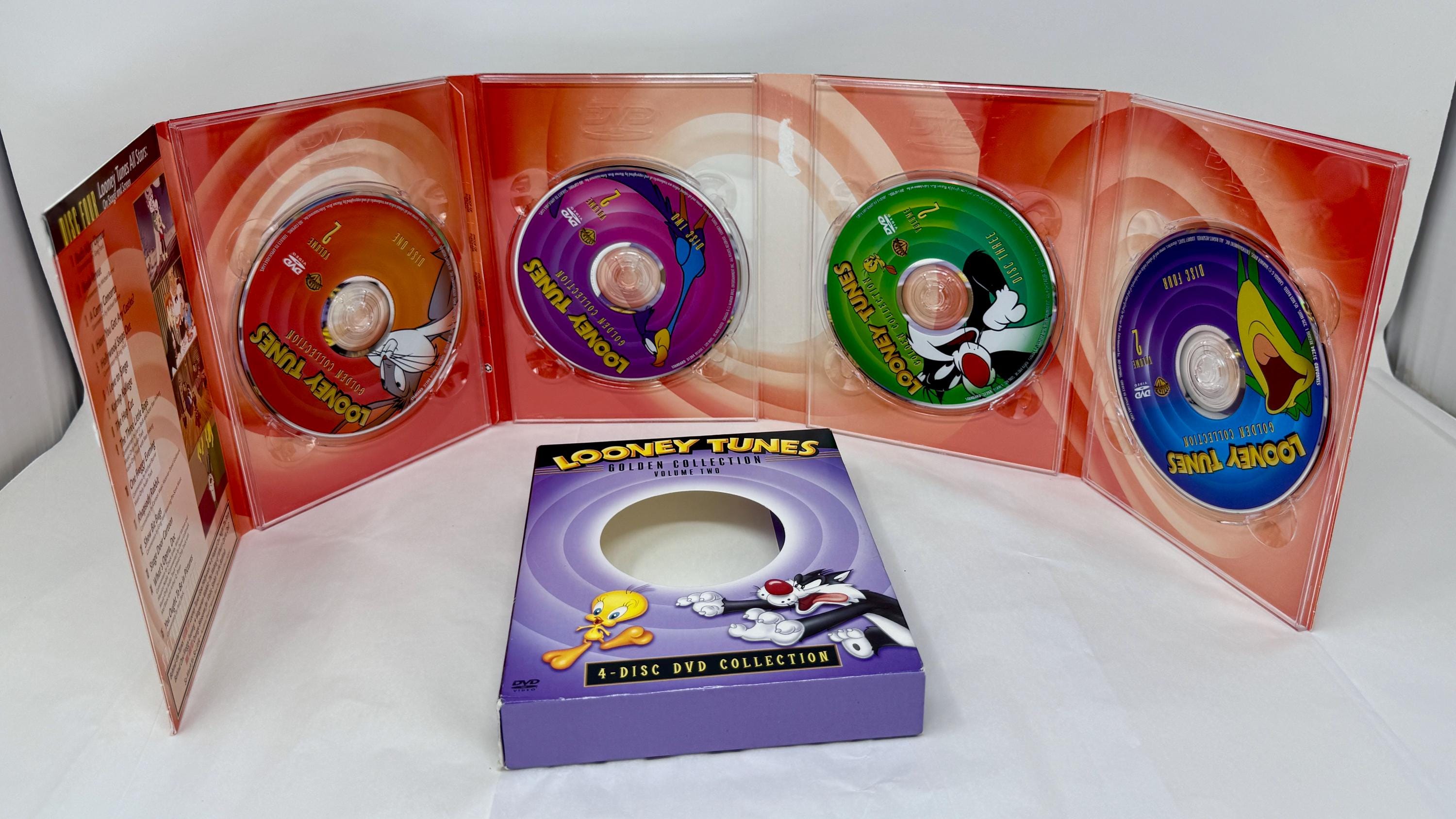 ルーニー・テューンズ ゴールデン・コレクション Vol.2 – 4枚組DVD