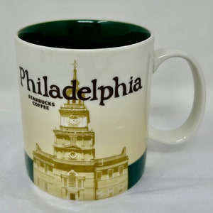 Vintage Starbucks Philadelphia-mok – City Series Collector Cup Travel Souvenir PA