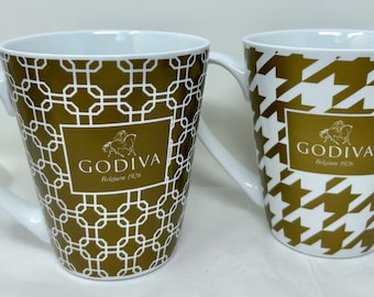 Godiva Chocolates Mugs Bronze White Mug Coffee Cup Canada