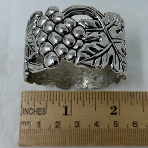 4 Godinger Grapes Napkin Rings GSA Silver Plate - Etsy