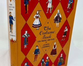 1938 El libro de disfraces para fiestas y obras de teatro, de Joseph Leeming