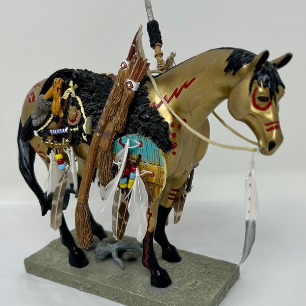 The Trail of Painted Ponies 1549 Medicine Horse Star Liana York figurine
