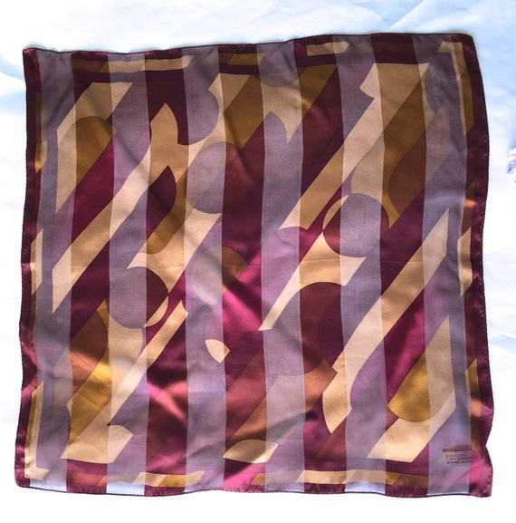 Oscar la Renta square silk scarf pocket - image 6
