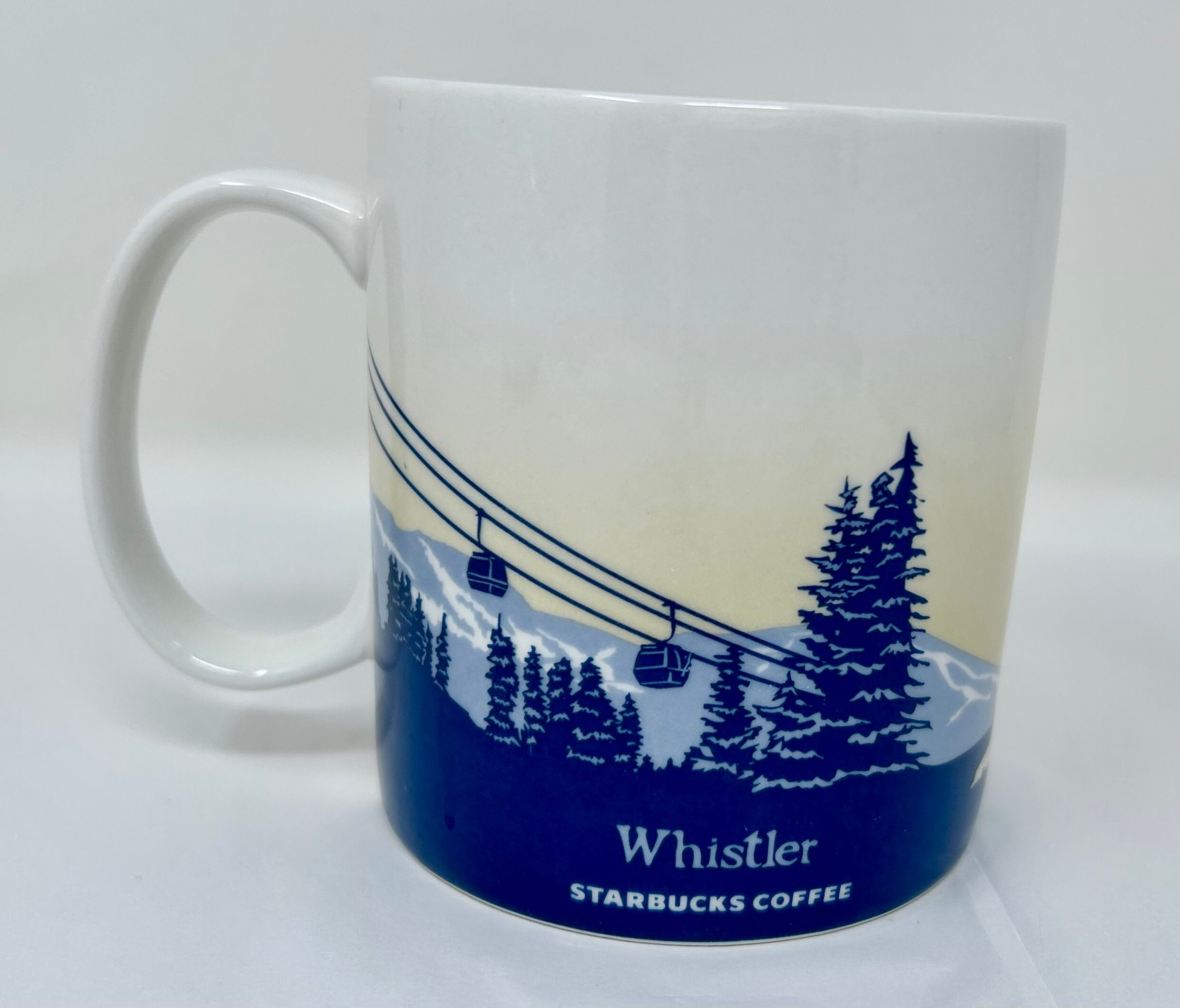 スターバックス シティマグ 旧デザイン WHISTLER Starbucks Coffee Mug – Whistler Canada City Mug 16 Oz – 2009