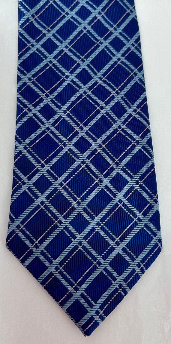 Burberry Burberry's silk arcade tie necktie blue … - image 1