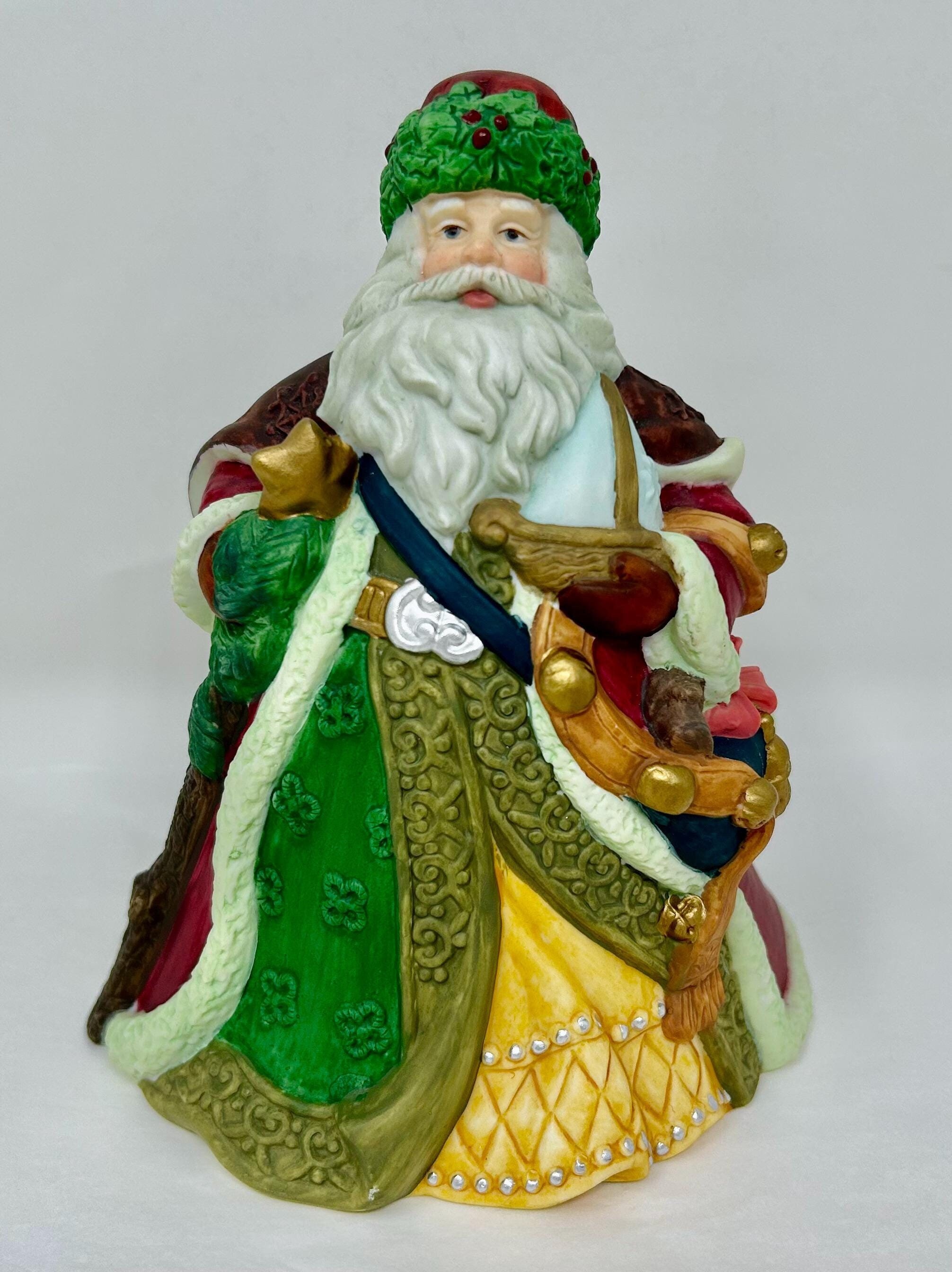 Green Robe Santa - Etsy