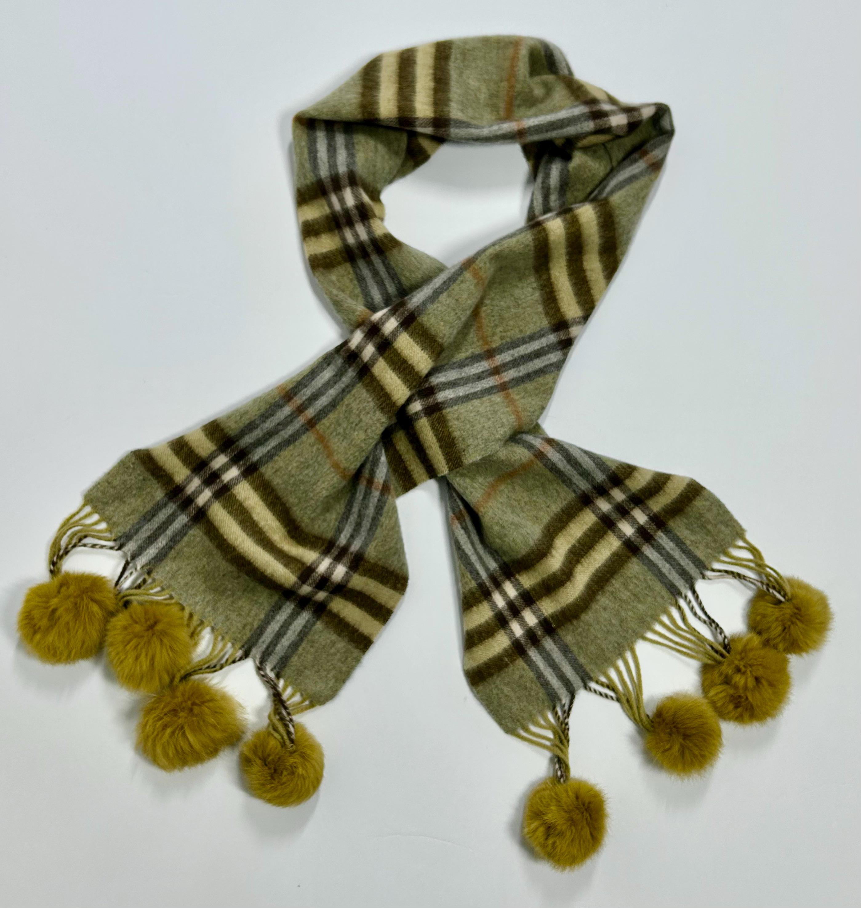 Rabbit Fur Scarf Vintage