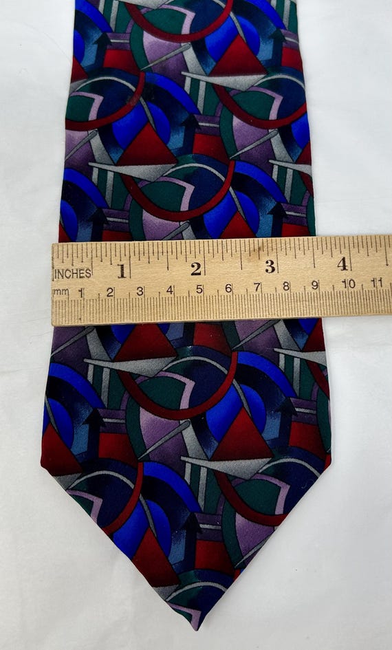 J. Garcia Silk Tie - Clockworks Collection Eight … - image 3