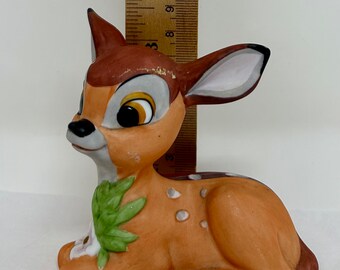 ヴィンテージ ディズニー フィギュア バンビ 陶器 座る ビスク - Etsy 日本
