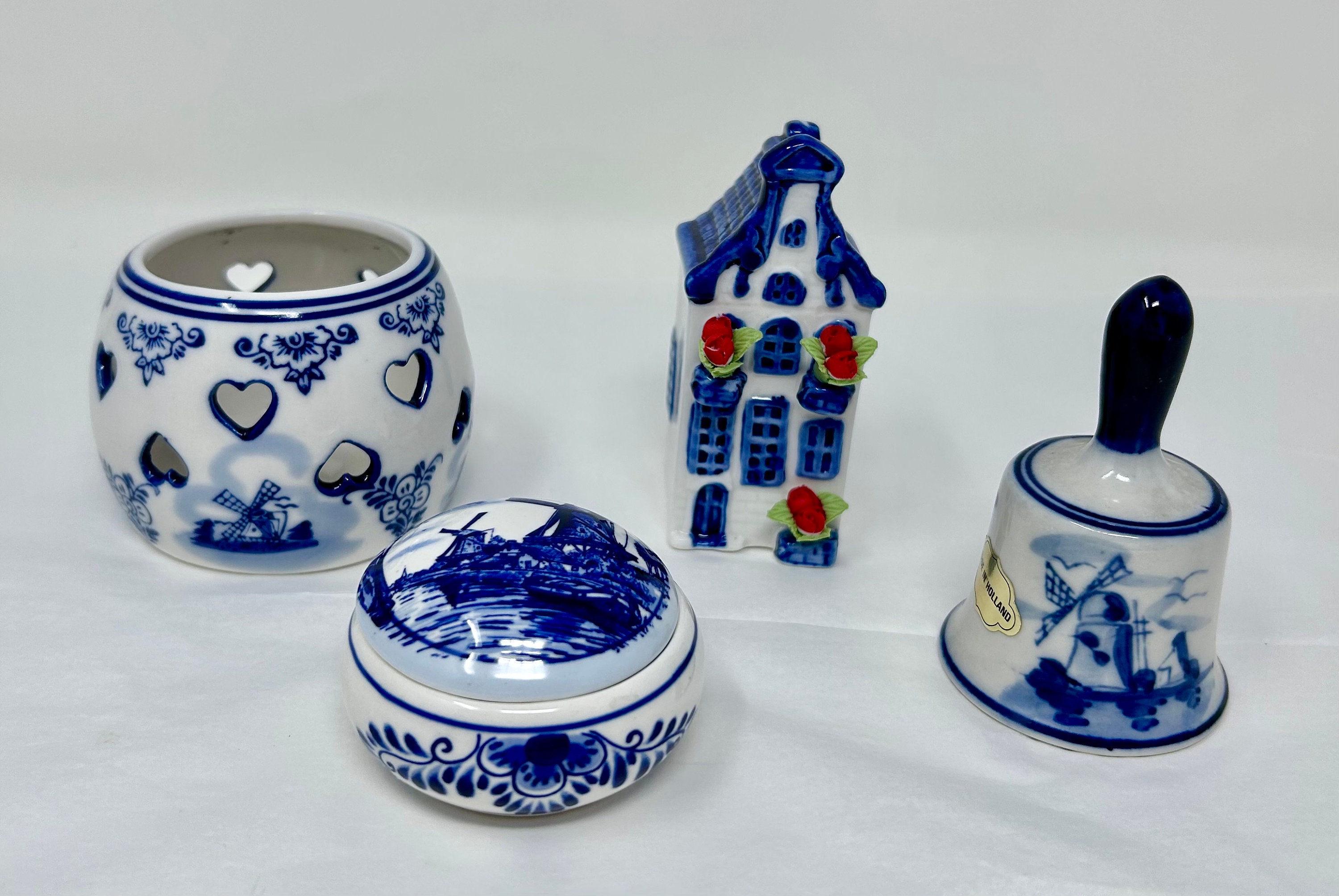Delft Blue Bells - Etsy