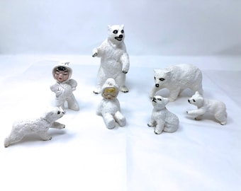 専用 ドイツアンティーク スノーベビー 3体ビスクドール スノーベイビー