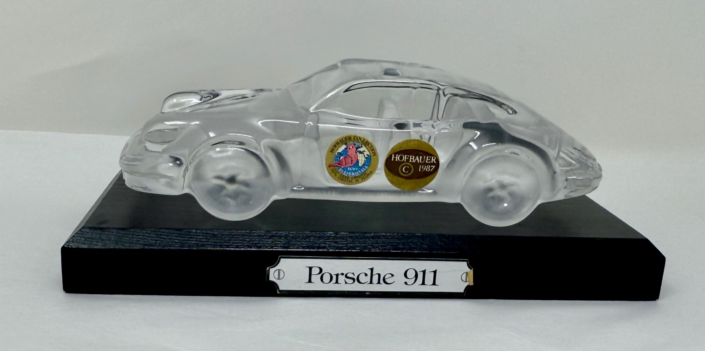 70-80s Hofbauer クリスタル ポルシェ911 ミニカー 西ドイツ製 70-80s Hofbauer クリスタル ポルシェ911 ミニカー 西ドイツ製