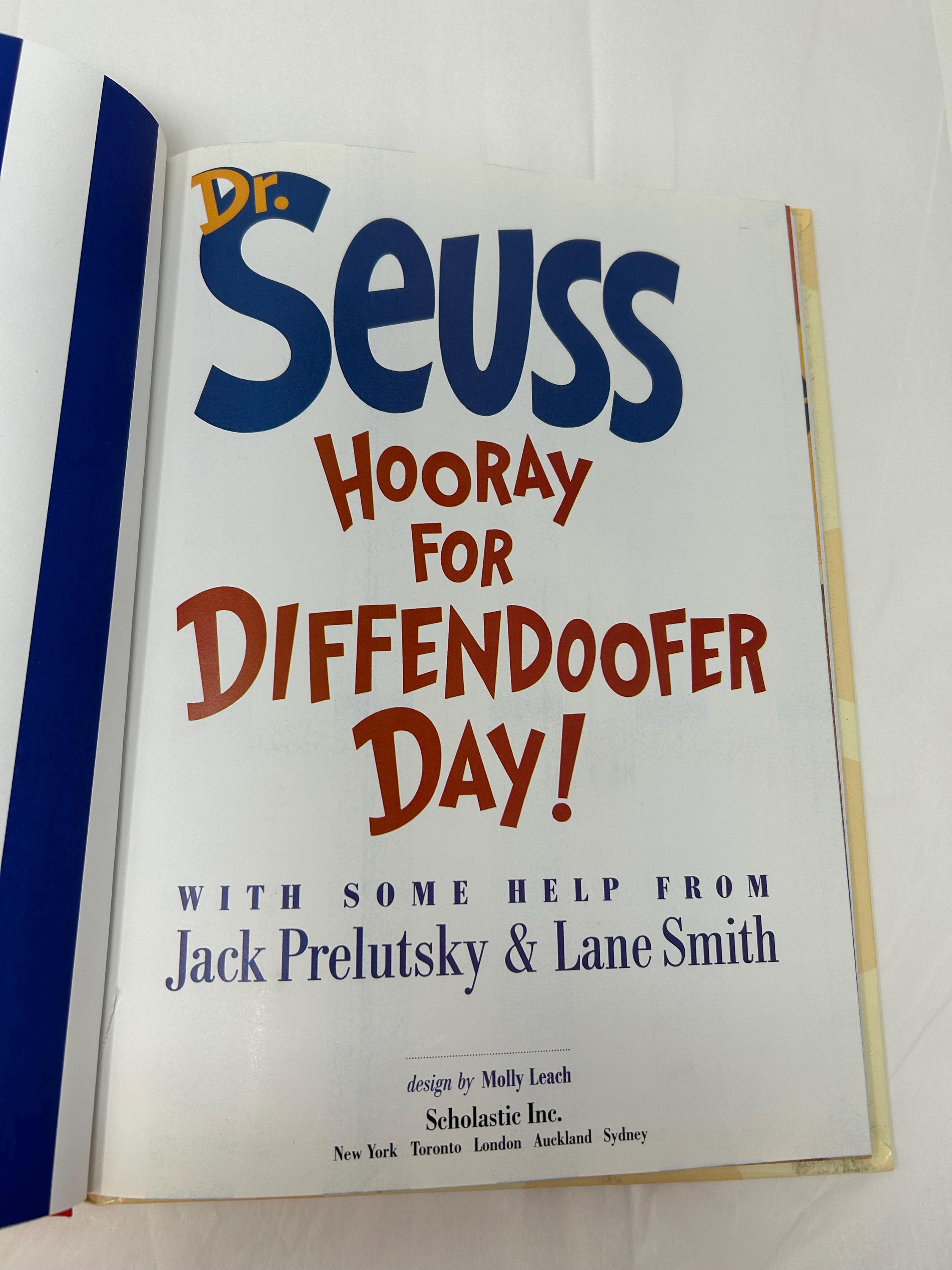 洋書 FREESTYLEMAGAZINE #01#04 2冊セット 1998 1st Edition / 1st Printing – Hooray for Diffendoofer Day! by