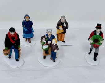 Dept 56 Heritage Village Vision of A Christmas Past Set of 3