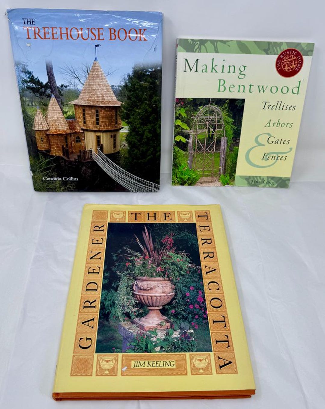 Vintage Garden Design & Rustic Living Book Lot | Treehouse Book ...