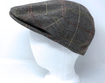 Vintage Goorin Bros Plaid Wool Cap Newsboy 6.5 Small Flat  display picture 1