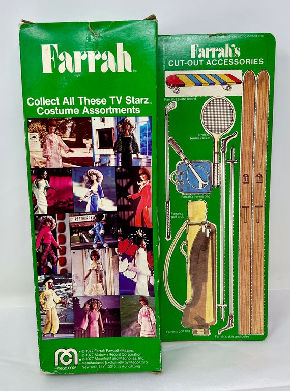 1977 Farrah Fawcell Fashion Doll Lego Corp White Jumpsuit 1977 Farrah Fawcell Fashion Doll Lego Corp White Jumpsuit