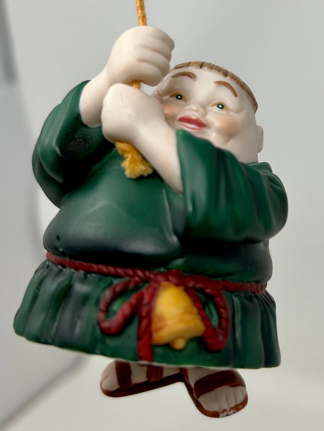 Vintage Belleek Monk Bell Ringer Ornament – Fine China Ireland ...