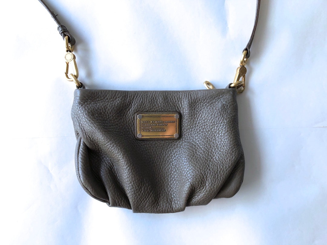 Vintage Crossbody Bag Purse Marc Jacobs Leather Etsy