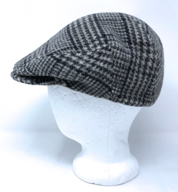 Doria Gruppo Borsalino Italy 58 Houndstooth newsb… - image 10