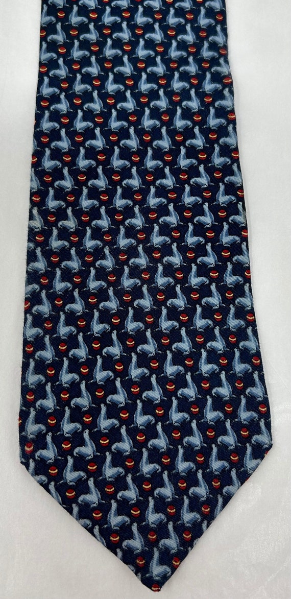 Brooks Brothers Makers 100% silk tie necktie seal 