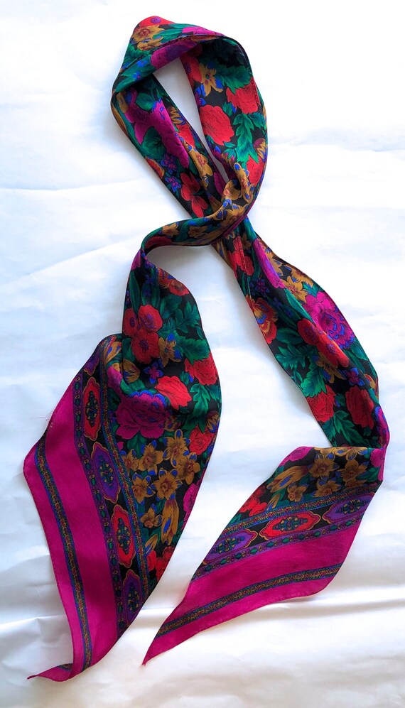 Liz claiborne silk scarf best sale