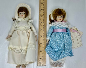 Gorham Doll of the Month Porcelain Dolls – October & November
