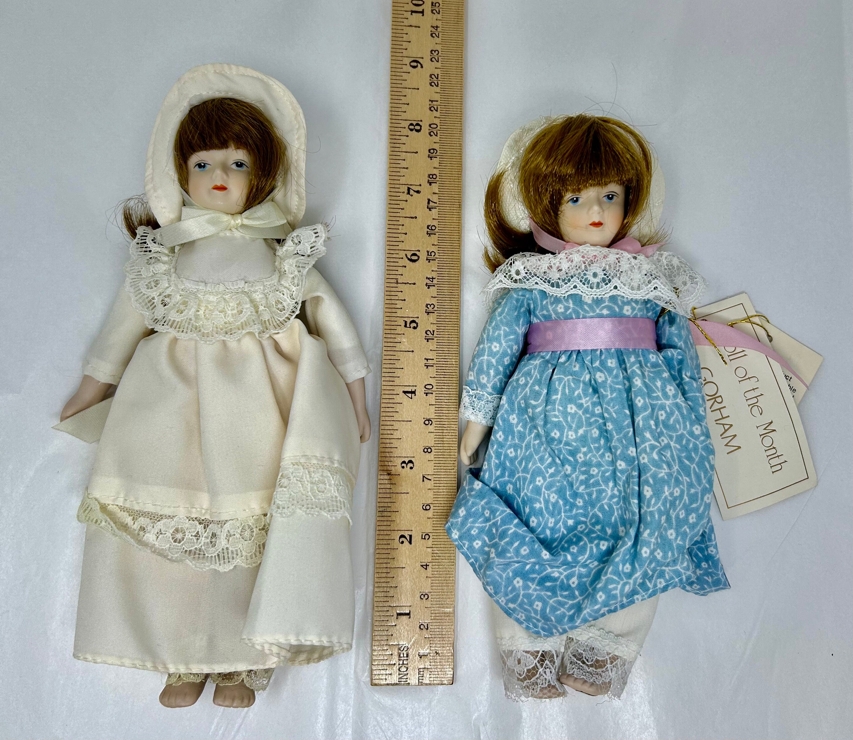 Gorham Doll of the Month Porcelain Dolls – October & November