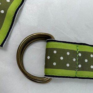 J. Crew Ribbon Belt J Crew Ribbon Belt D Ring S/M Medium Striped 40 main image 3