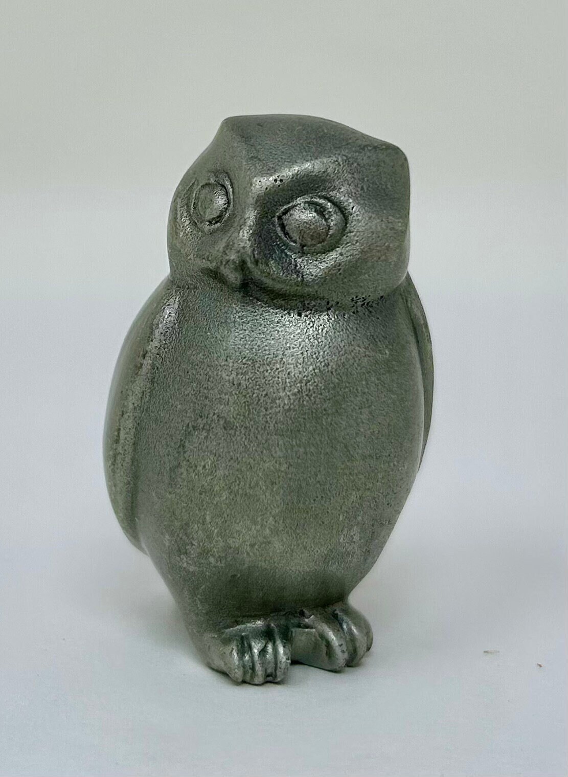 Vintage Selangor Pewter Miniature Figurine Owl 7732 - Etsy