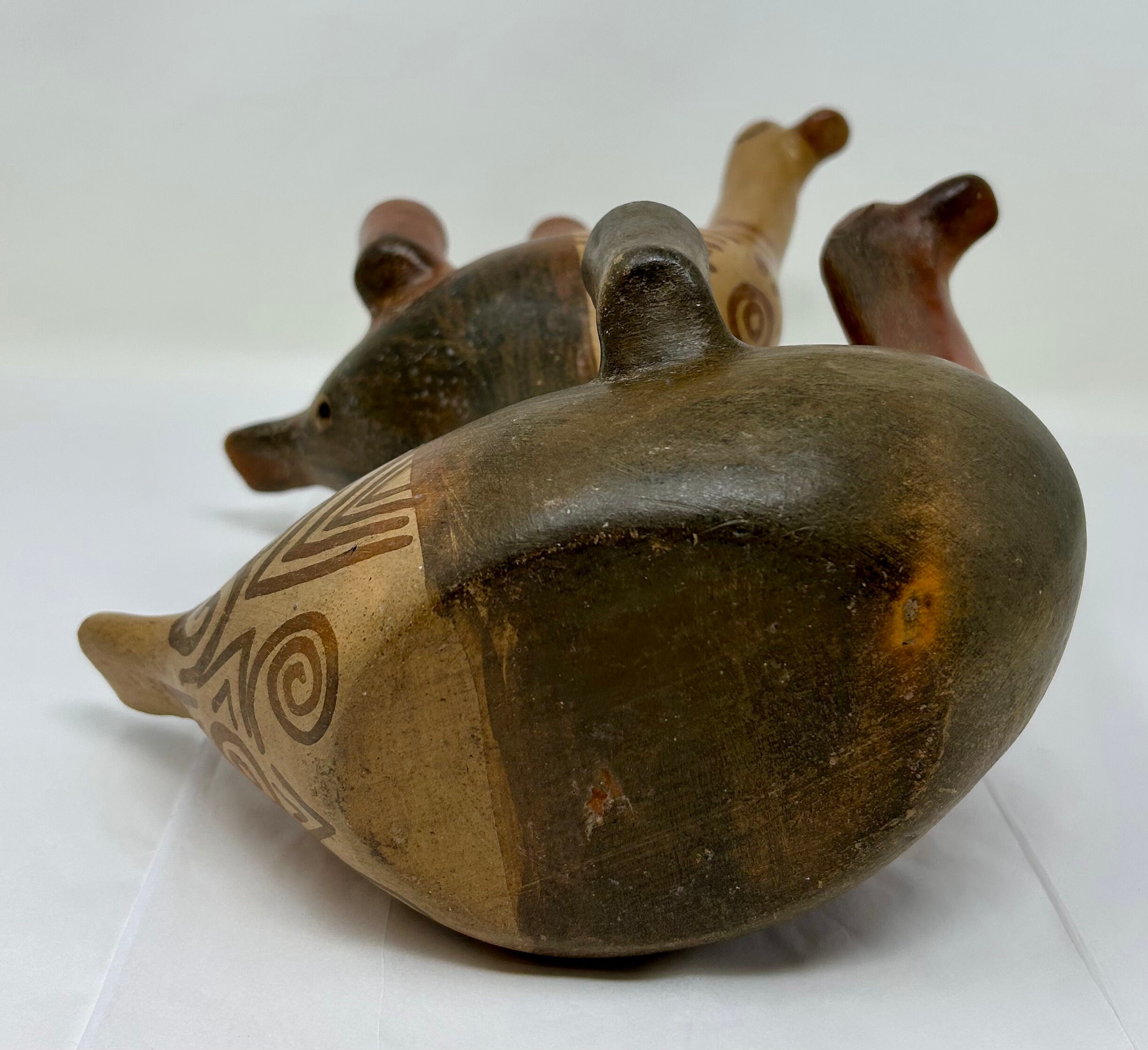 工芸品 Heron Martinez Mendoza pottery Heron Martinez Mendoza (d2009) Mx Pottery Figure