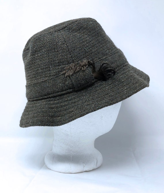 Hanna Hats wool fedora M wool Irland - image 6