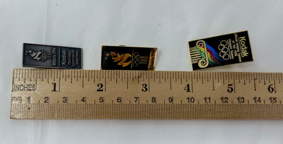 1996年 アトランタ五輪 サッカー チケット＆ピンバッジセット Set of 6 1996 Olympics Pins Kodak Sponsor Memorabilia Atlanta