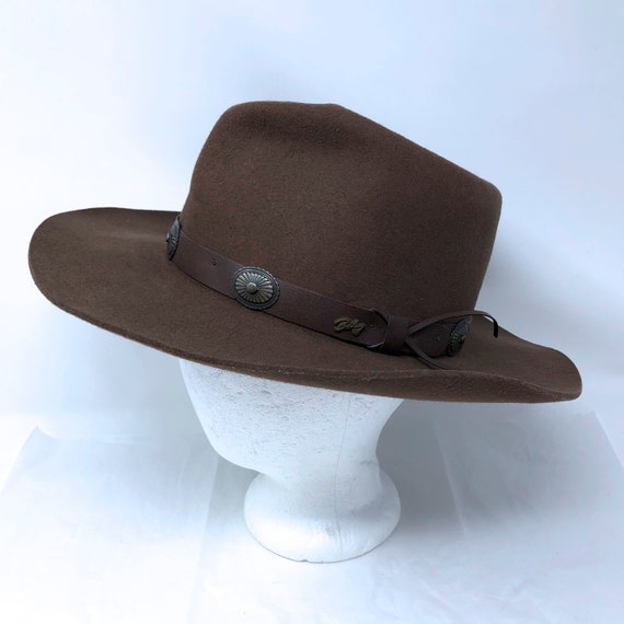 Vinatge Bailey Cowboy Felt Hat 7 1/8 
