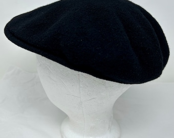 Boina de lana Kangol negra