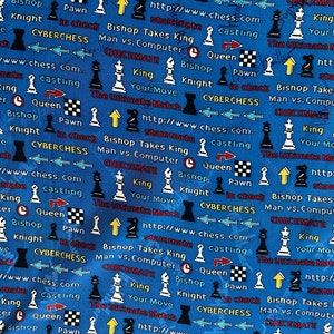 large Nicole Miller square scarf wrap shall chess game silk blue