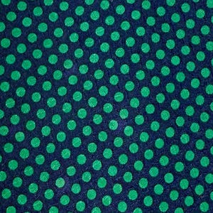Nordstrom Italian Silk Tie – Navy Blue with Green Polka Dots – Made in Italy – Classic Business Necktie – Luxury Men&#39;s Accessory