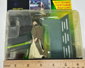 Vintage 1996 Kenner Star Wars Ben Obi-wan Kenobi Electronic Power