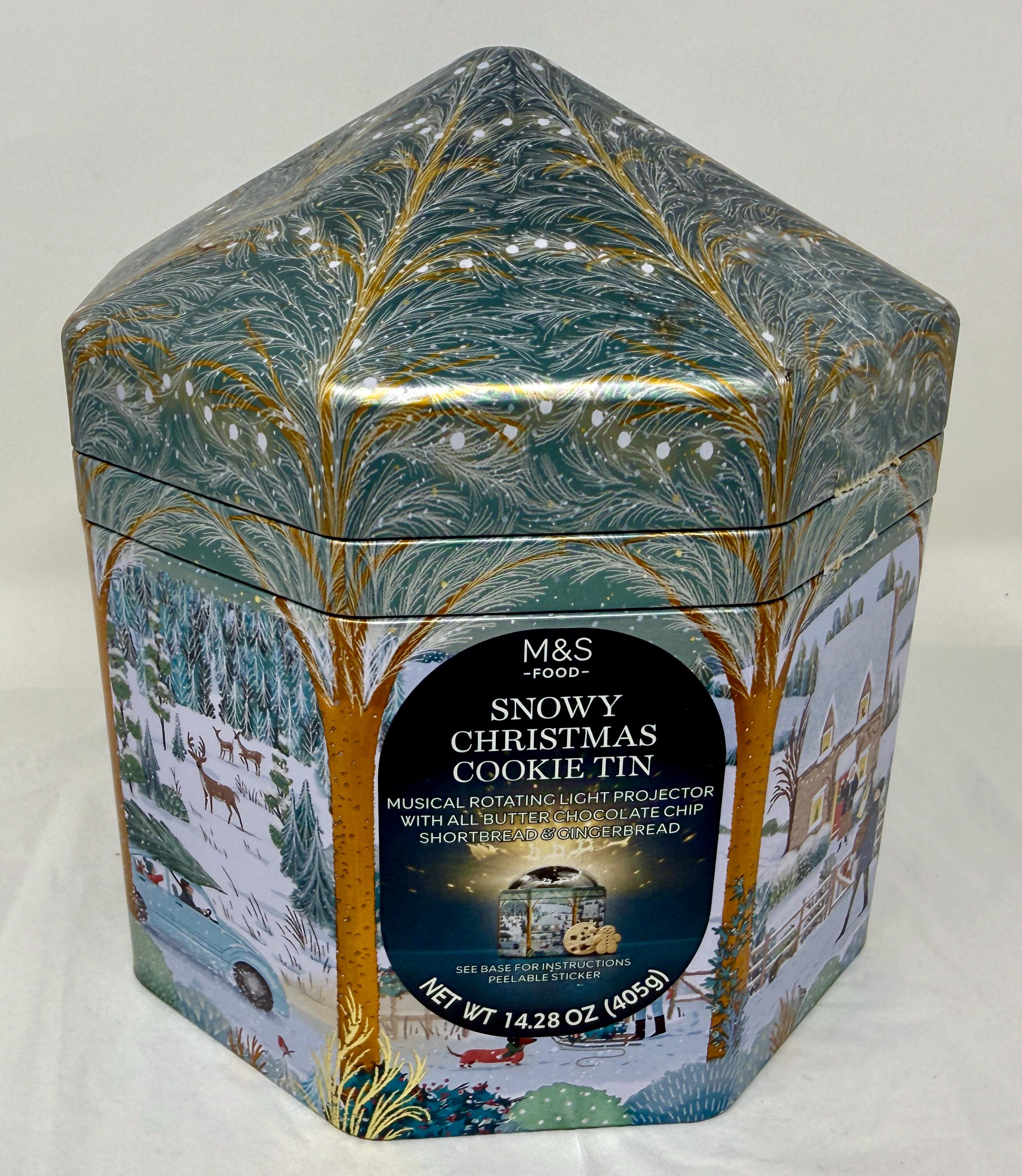 Marks and Spencers Christmas Tin - Etsy