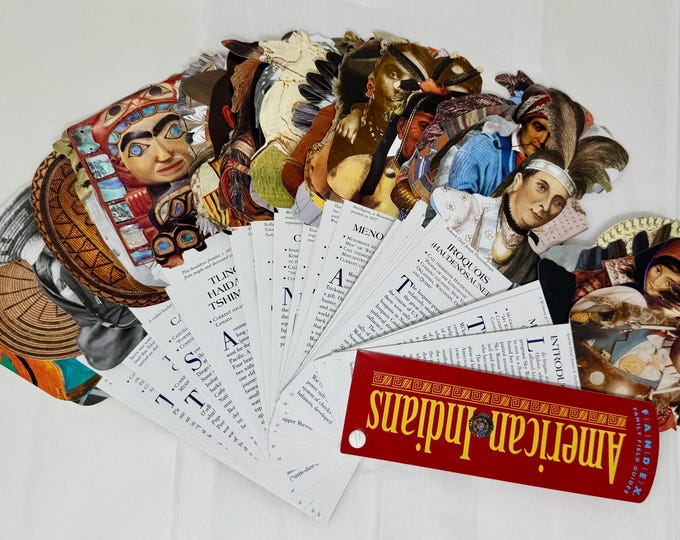 Fandex Family Field Guide – American Indians – 2002 Workman Publishing ...