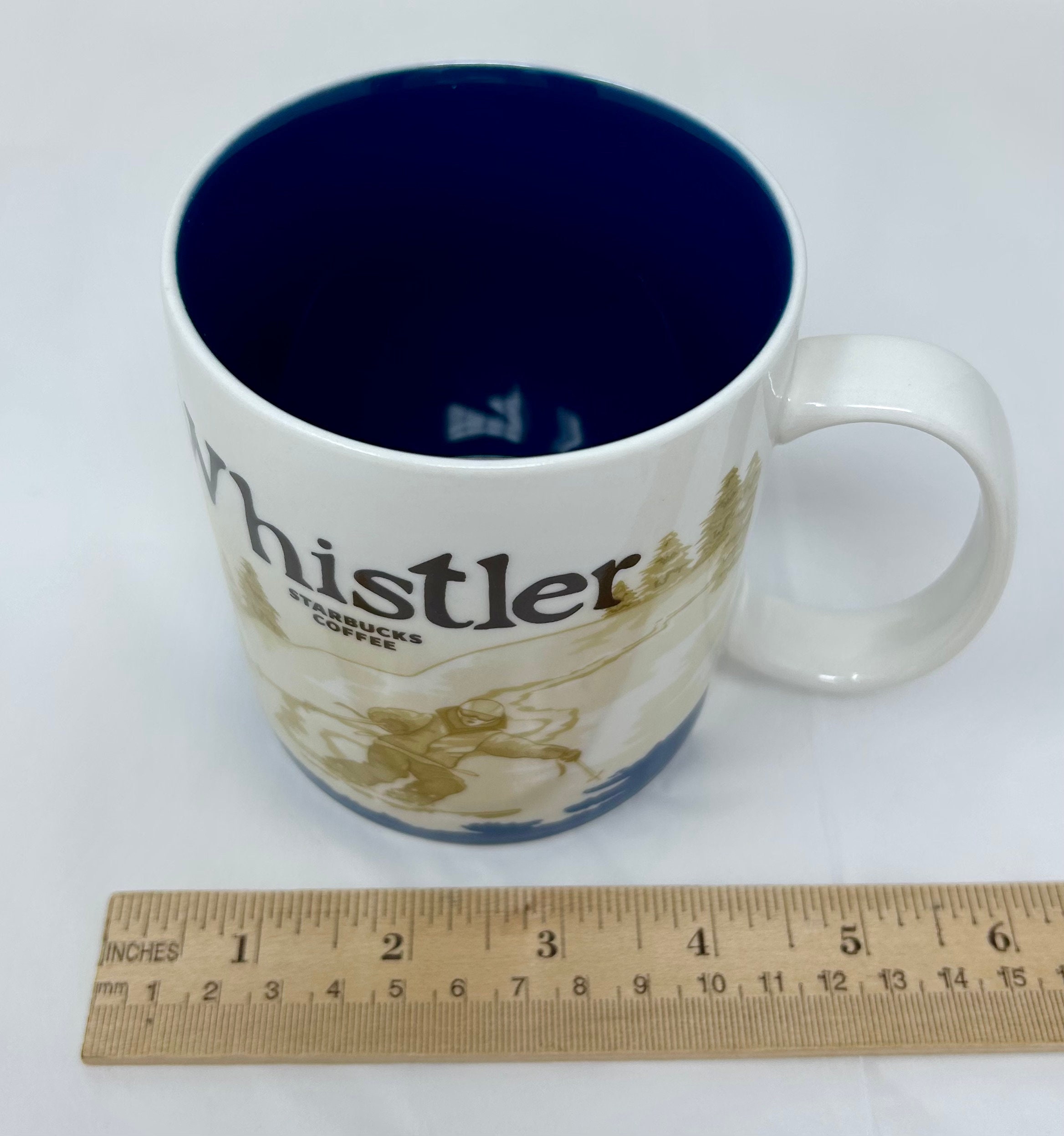 スターバックス シティマグ 旧デザイン WHISTLER Starbucks Coffee Mug – Whistler Canada City Mug 16 Oz – 2009