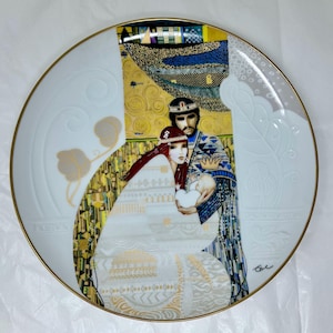 Vintage 1983 Knowles Plate Bathsheba and Solomon – Ltd Ed 5659A – Eve Licea Biblical Mother’s Series – 10 Display Plate – 84-K41-6.1