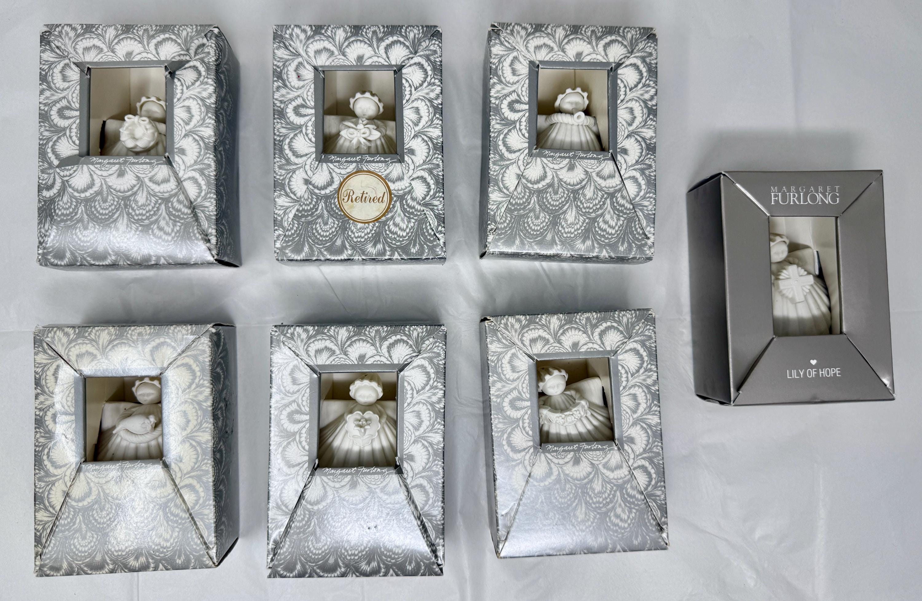 Porcelain Margaret Furlong Angel Ornaments - Etsy